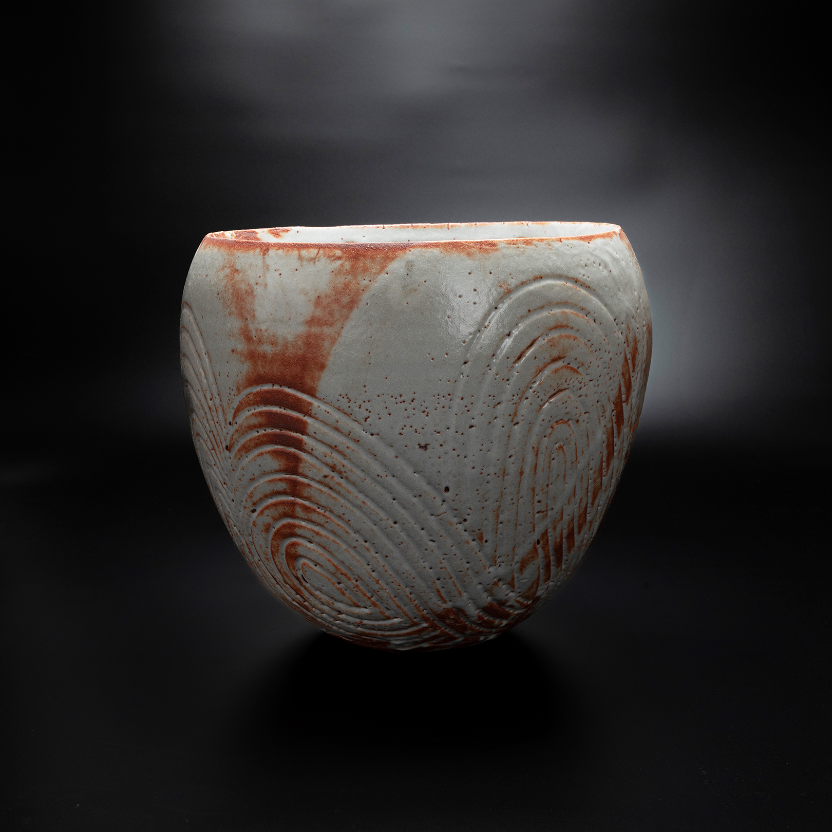 志野 壺