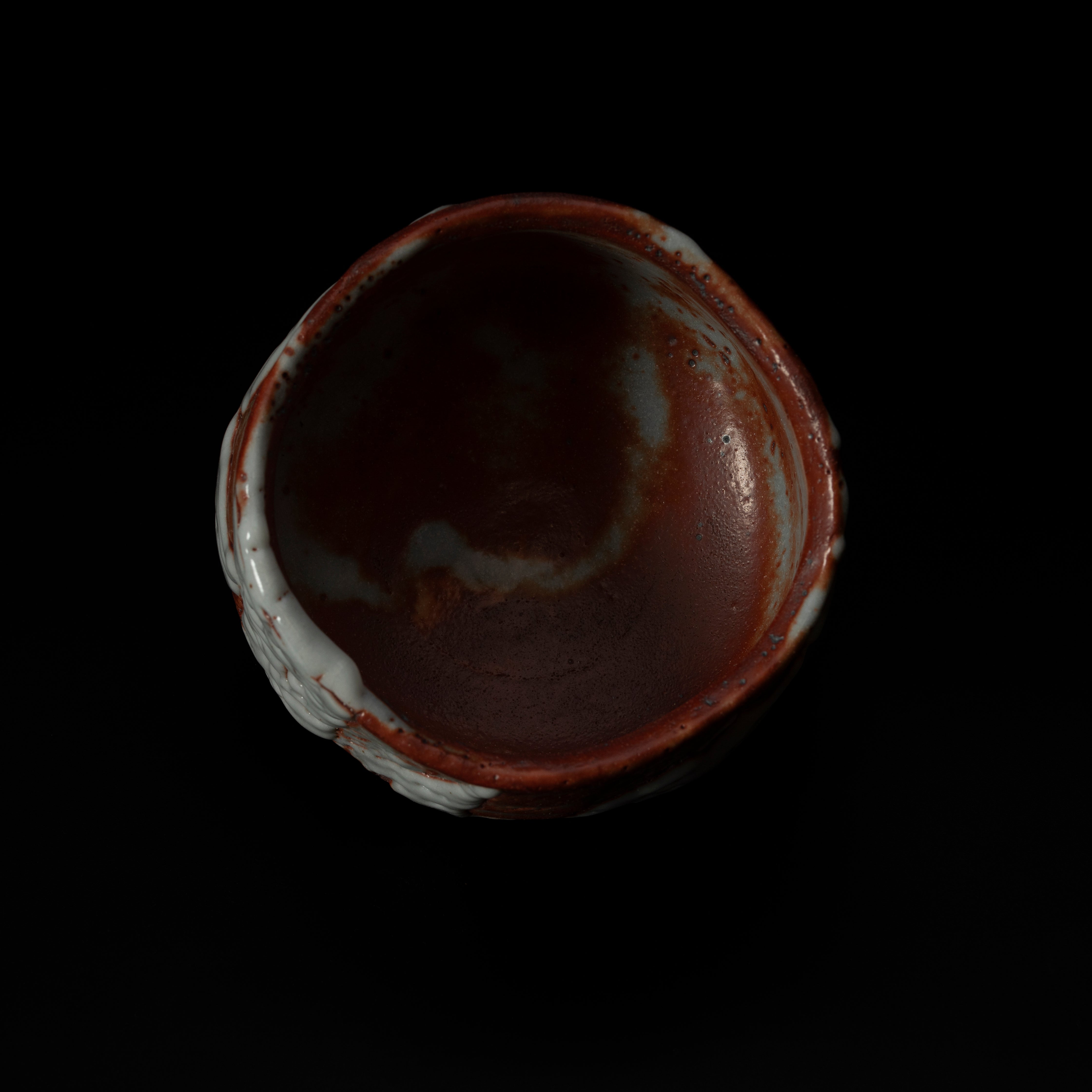 Chawan Shino với đám mây và hoàng hôn