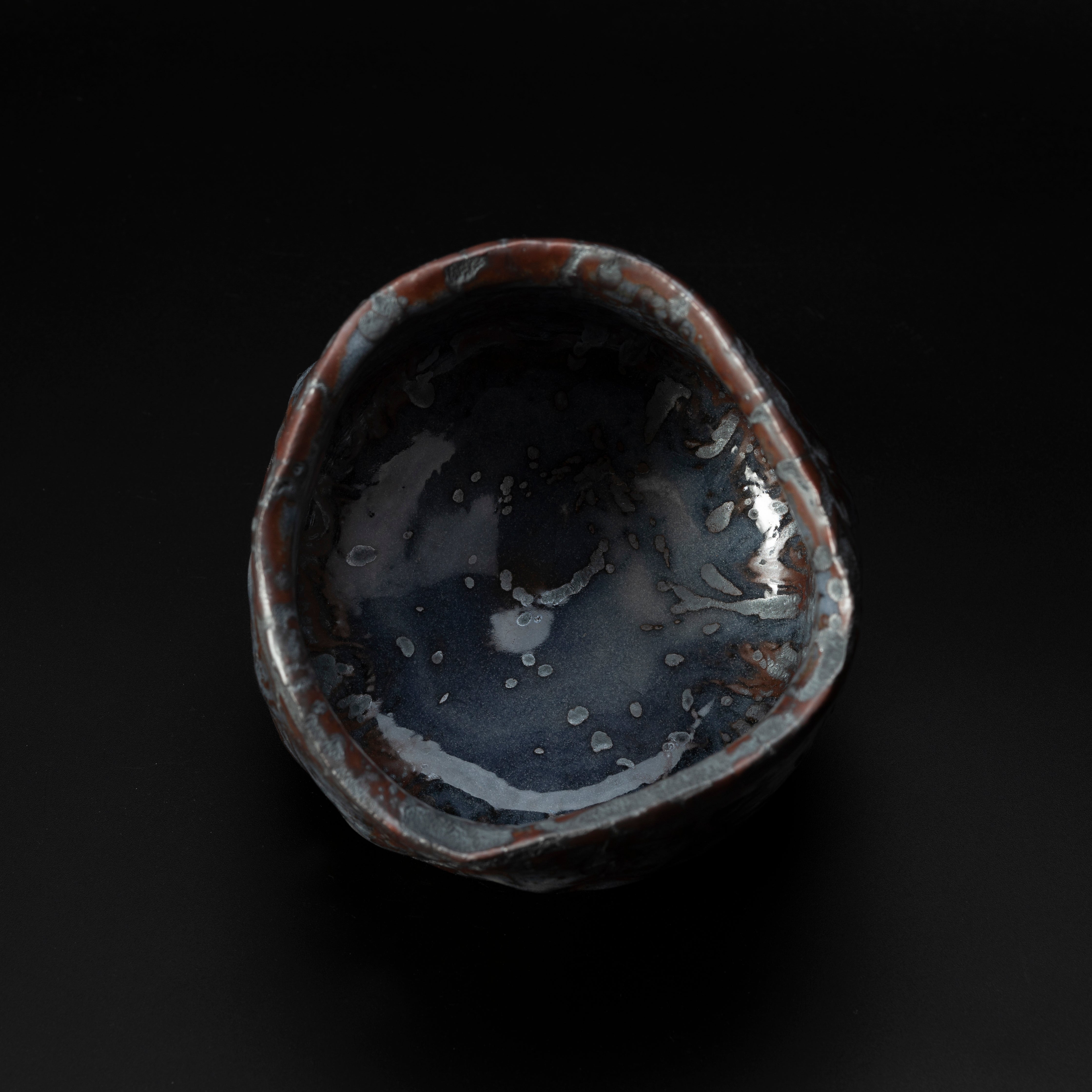 Chawan Shino - Aoi Kikyo (Biru Kembang Kacang Polong)