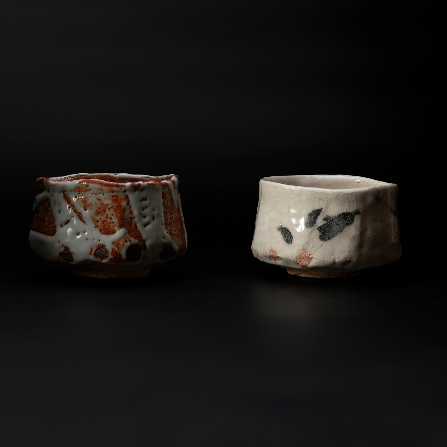 Pasangan Chawan Shino Set