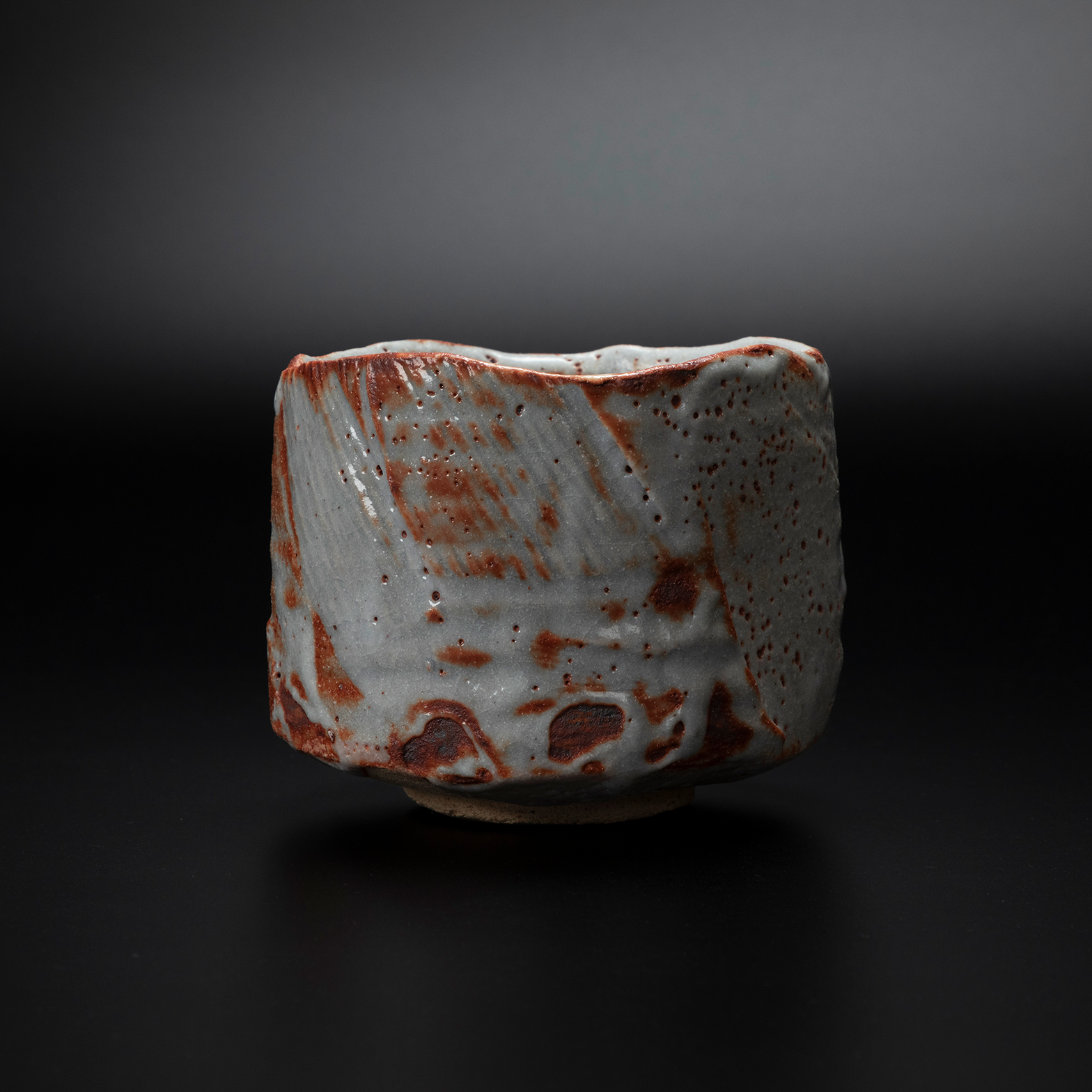 志野茶盌