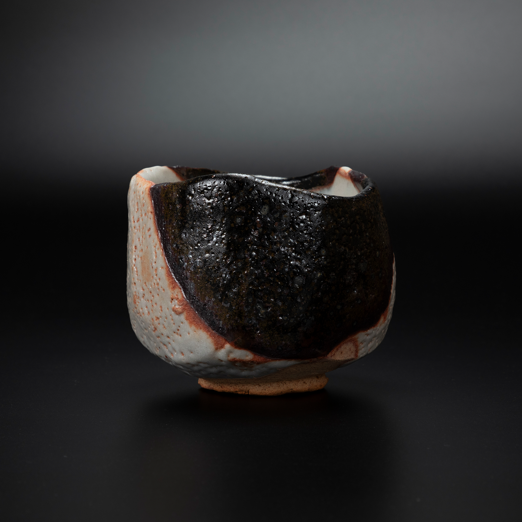 値下げ:絵志野筒茶碗 絵志野筒向付 | 京都寺町の骨董品店 古美術いもと