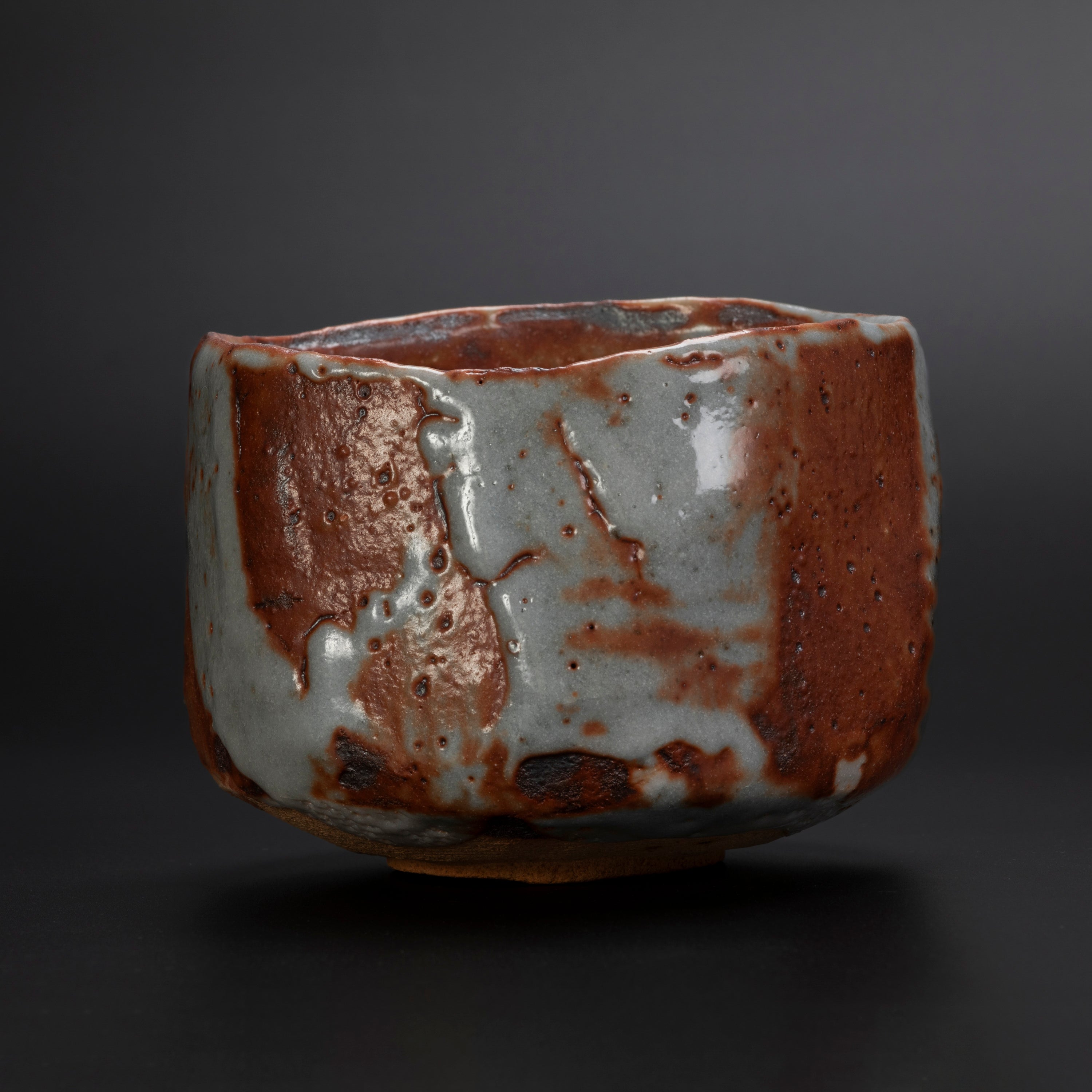 Chawan Shino - Matahari Terbenam di Hari Hujan